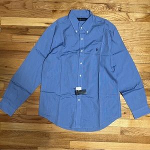 Ralph Lauren Button Down Dress Shirt Size L